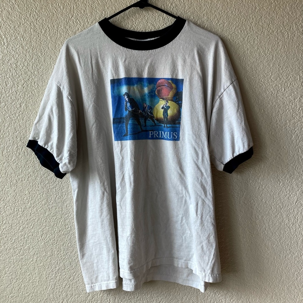 Vintage 90s/Y2K Primus Ringer T-Shirt